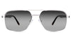 Xavier Black Sunglasses  Gradient in the Baroque variant - it's a full-rimmed frame with adjustable nose pads.