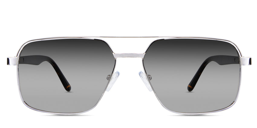 Xavier Black Sunglasses  Gradient in the Baroque variant - it's a full-rimmed frame with adjustable nose pads.