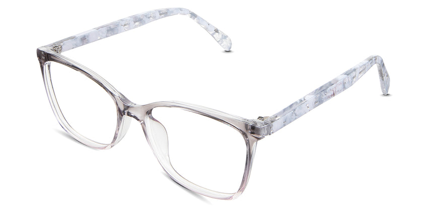 Yara eyeglasses in the lizzie variant - have a narrow nose bridge.