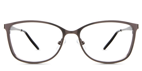 Yvonne eyeglasses in the moose variant - are full-rimmed frames in brown.