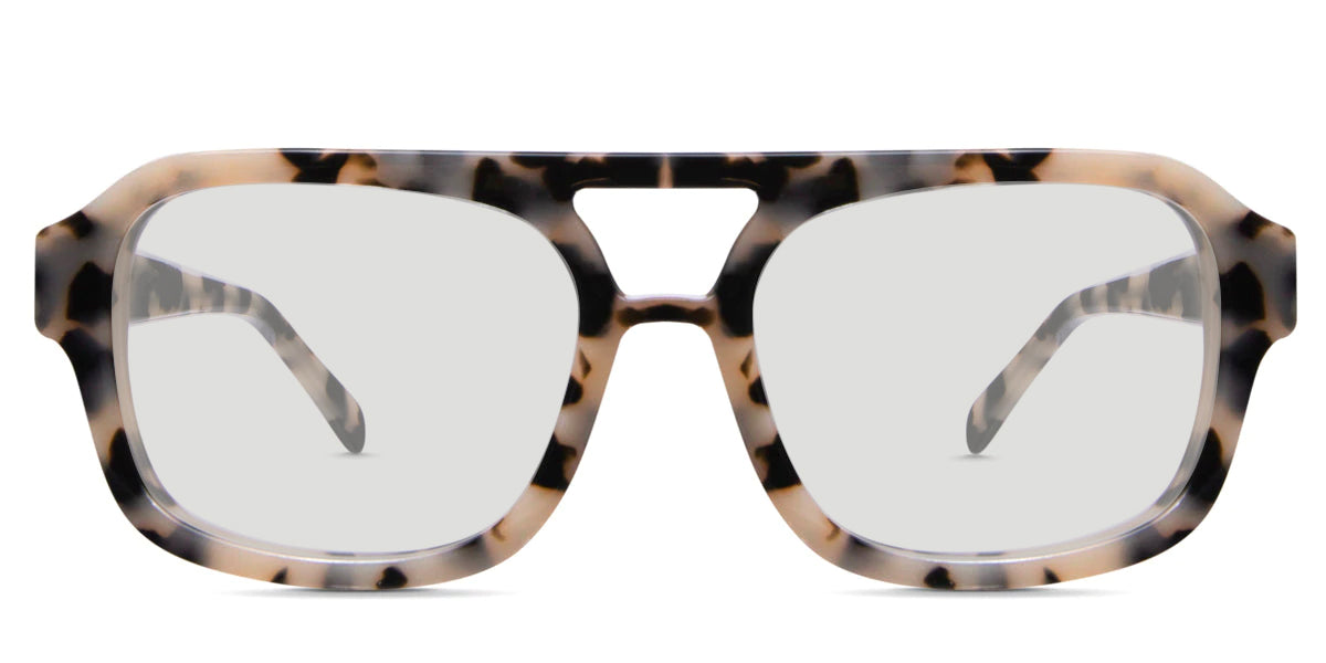 Zaro black tinted Standard Solid sunglasses in serenata variant - it's rectangle frame