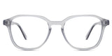 Zev eyeglasses in the sposh variant - it's a square frame with a key-hole nose bridge.