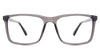 Ziggy eyeglasses in the koala variant - It's a gray square frame.