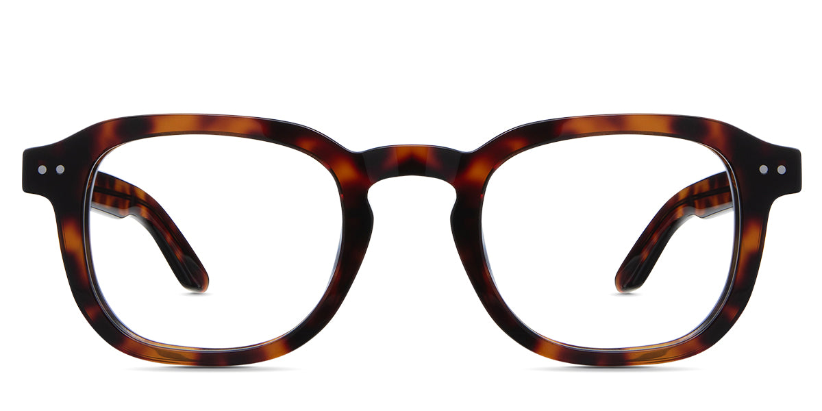 Zuri Eyeglasses in midnight variant - it's a full rimmed frame in black color 