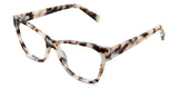 Asio eyeglasses in cowry variant - it's a full-rimmed acetate frame with tortoise patterns.