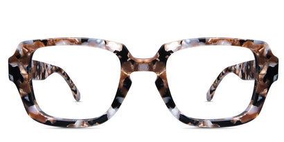 Baco frame frame in sila variant in tortoiseshell pattern - acetate material with size 50-23-145