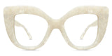 Belga cat eye frame in celestial variant - made with acetate material - wide frame for wide face shape - size 50-21-140 Bold
