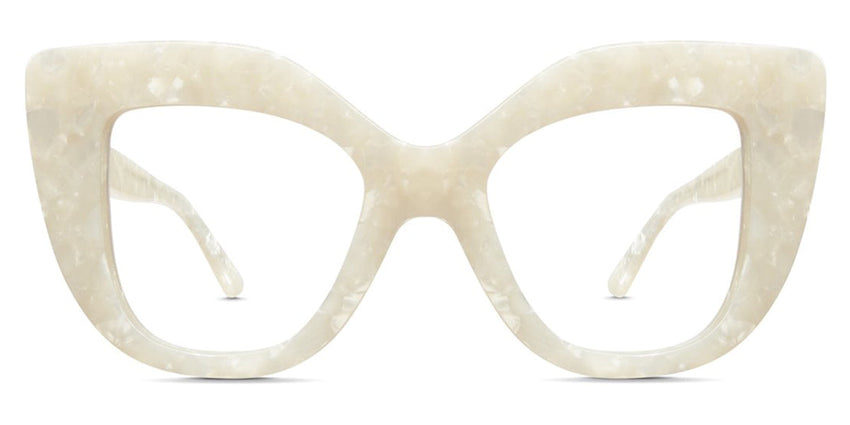 Belga cat eye frame in celestial variant - made with acetate material - wide frame for wide face shape - size 50-21-140 Bold