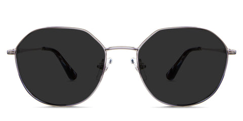 Blanco black tinted Standard Solid metal frame in nebulous variant with adjustable nose pads