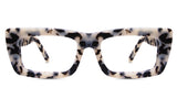 Ceos frame in sultry variant with stylish tortoise pattern in beige and brown color