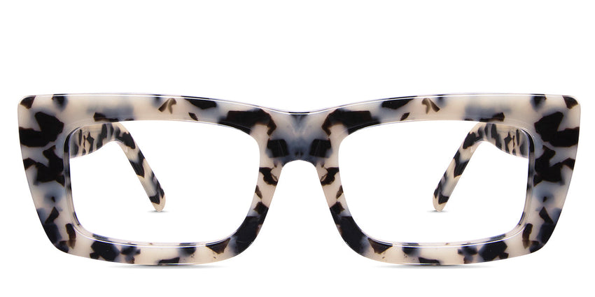 Ceos frame in sultry variant with stylish tortoise pattern in beige and brown color