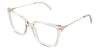 Dita prescription glasses in the pyrite variant - It's a square frame that fits medium to wide face size.