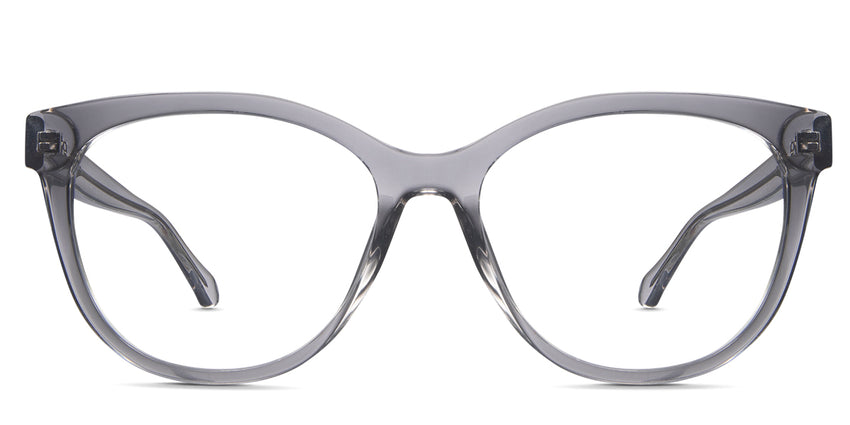 Gava women's frame in storm variant - it's a round frame with regular-size rims. Bold