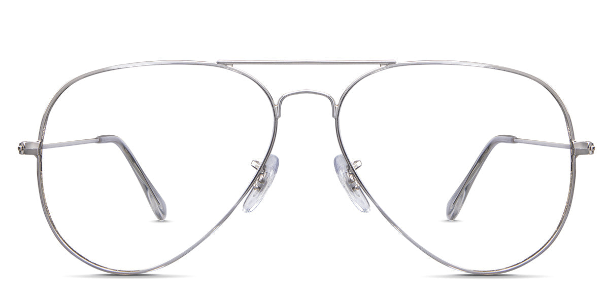 Goro wired frame in stone variant with adjustable clear nose pads best seller Metal