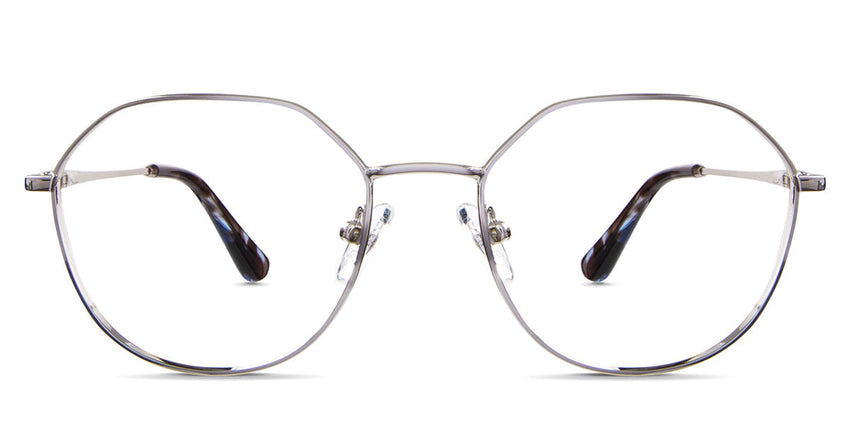 Blanco frame in nebulous variant - round metal frame with medium viewing area Metal eyeglasses latest