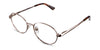 Pettersen glasses in dhurrie variant - thin wired eyeglasses frame with high nose bridge