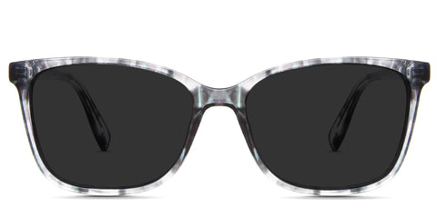 Higgins black tinted Standard Solid glasses in tundra variant - it's medium size rectangle frame