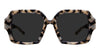 Laga black tinted Standard Solid glasses in sultry variant - it's tortoise style frame