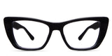 Nemi eyeglasses in jet-setter variant - rectangular viewing area with medium thick border