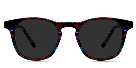 Powell black tinted Standard Solid glasses in alfresco variant