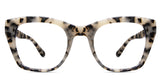 Raque frame in buteo variant - it's tortoise style frame in square shape with medium broad arms. Bold