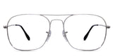 Rit wired frame in stone variant with adjustable clear nose pads