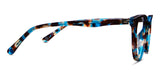 Hefler Jr kids glasses in summer nights variant - it has a short temple arm with a size of 135mm.