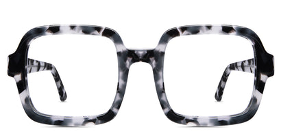 Udo frame in moonlight variant with black & gray color - with medium thin temple arms