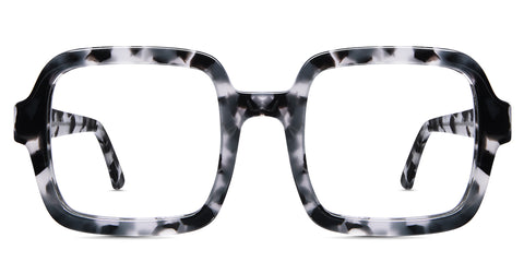 Udo frame in moonlight variant with black & gray color - with medium thin temple arms best seller Bold