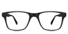 Veli eyeglasses in jet-setter variant - rectangular viewing area with medium thick border