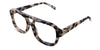 Zaro prescription glasses in serenata variant with high nose bridge and straight top bar