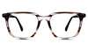 Baumann eyeglasses in chardonnay variant - square frame in brown, orange and gray colour - frame size 51-18-145 Bold