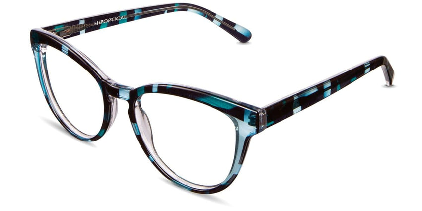 Bristow frame in nautilus variant - it's cat eye frame - arms are medium wide