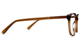 Brooks frame in blond wood variant - it's light weight two toned frame with tortoise style on upper half portion and lower half is clear