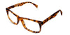 Keene glasses in sundance variant - it's rectangle shape frame with broad viewing area and inbuilt nose pads - frame size is 54-18-140