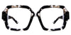 Laga eyeglasses in velvet variant - with black, brown and beige colours for medium to large size face best seller