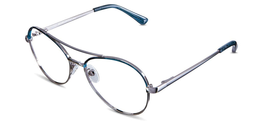 Wilson eyeglasses in netsuke variant - wired frame in oval shape
